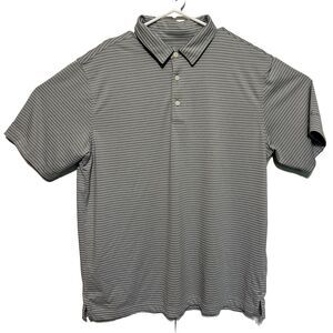 Walter Hagen Men's Size‎ Large Short Sleeve Stretch Gray Golf Polo Essentials